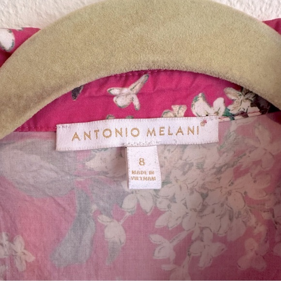 Antonio Melani Floral Pink Dress, 8 - Picture 5 of 5